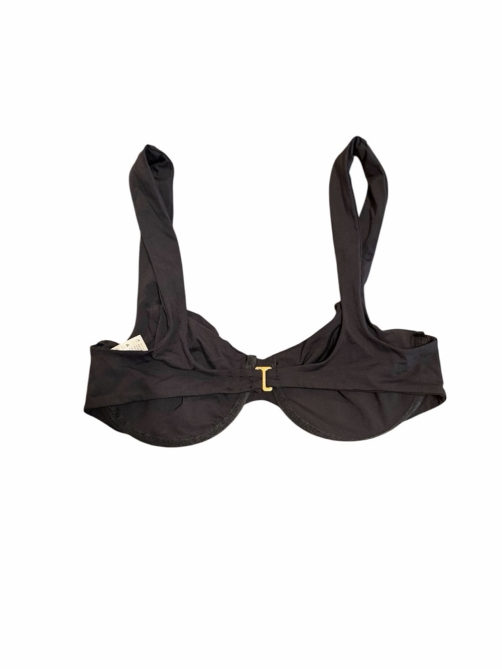 L Space Stella Bikini Top Underwire Demi Cup Size Large No Padding - Picture 4 of 5